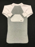 Grey and White Safari Sock